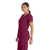 Skechers- Women's Modern Fit V-Neck Scrub Top