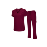 Natural Uniforms - Women’s Cool Stretch V-Neck Cargo Set 8400-9400