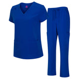 Natural Uniforms - Women’s Cool Stretch V-Neck Cargo Set 8400-9400