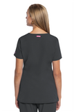 Med Couture- MC702 Amp V-Neck Top