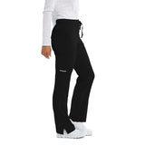 Skechers- Women's Cargo Scrub Pant with Drawstring Elastic Waistband