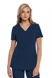 Med Couture- MC702 Amp V-Neck Top