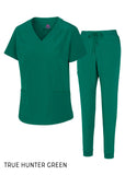 Natural Uniforms - Woman's Cool Stretch Jogger Scrub Sets