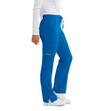 Skechers- Women's Cargo Scrub Pant with Drawstring Elastic Waistband