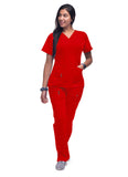 Adar - P4212 Women's Elevated V-Neck Scrub Top