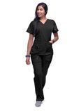 Adar - P4212 Women's Elevated V-Neck Scrub Top