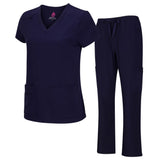 Natural Uniforms - Women’s Cool Stretch V-Neck Cargo Set 8400-9400